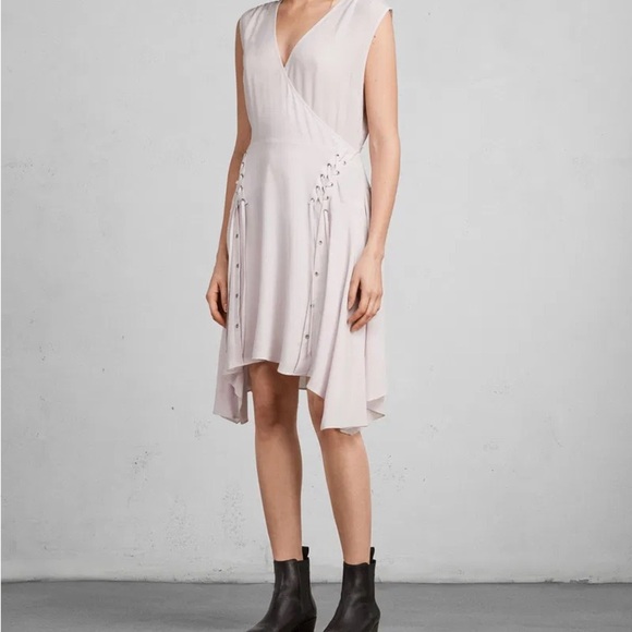 💕 Allsaints Miller Dress - 4 - Picture 1 of 4